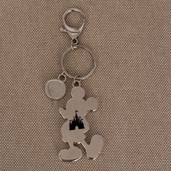 2 Disney Mickey Rainbow Keychains, Bag Charms Set of 2 Unused - Picture 2 of 3